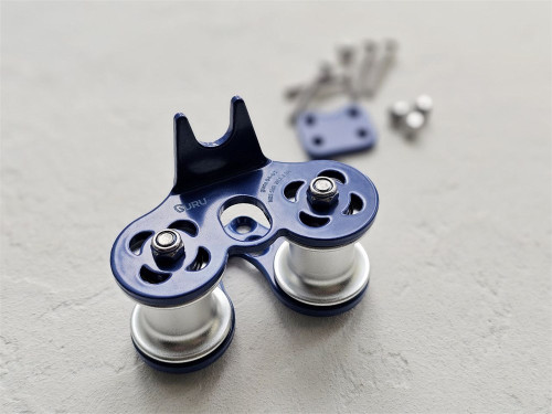  Ролик GURU Treck V2 для навесной переправы синий в Тюмени  