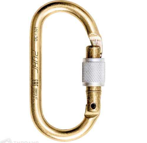  Карабин Ринг сталь овал (keylock) 3000 (3шт) в Тюмени  