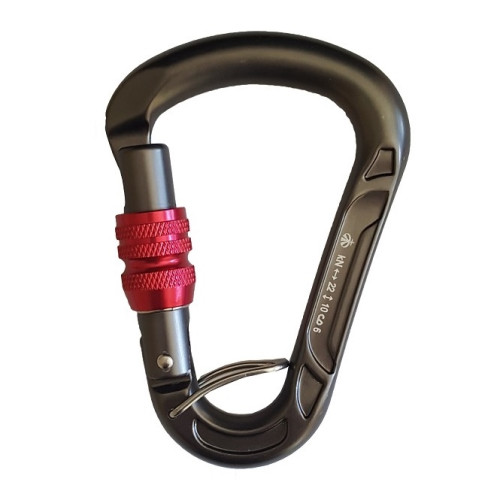  Карабин Вертикаль треугольный муфтированный с перемычкой дюраль в Тюмени  