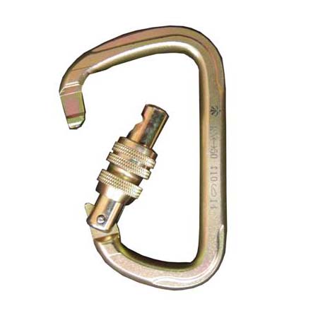  Карабин Вертикаль Люкс сталь трапеция с муфтой (keylock) в Тюмени  