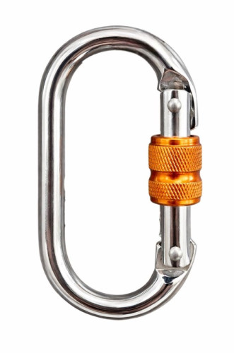  Карабин Вертикаль овал сталь ver 0259 в Тюмени  