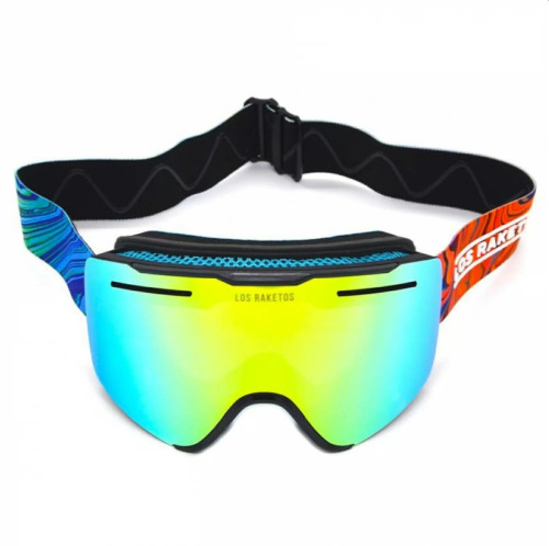 Купить маска los raketos snap yellow chrom 22119 в Тюмени