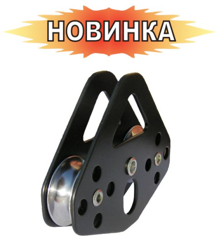  Блок-ролик Вертикаль ТАНДЕМ сталь с подшипником Sturdy в Тюмени  