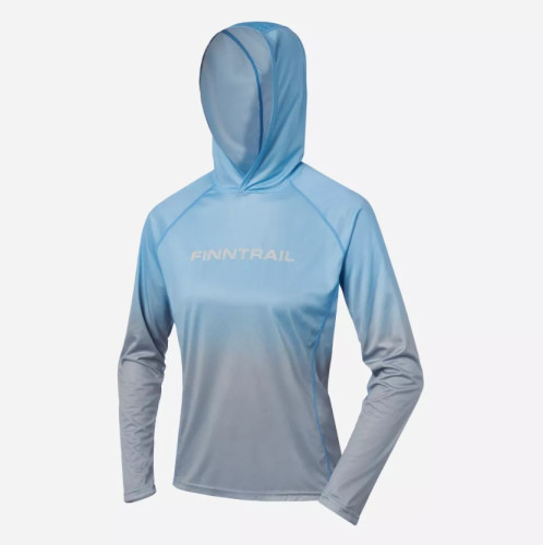 Лонгслив Finntrail женский Venus Hood W 6621 LightBlue в Тюмени