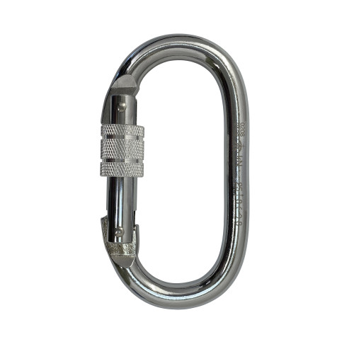  Карабин Вертикаль овал сталь ver 0208 в Тюмени  