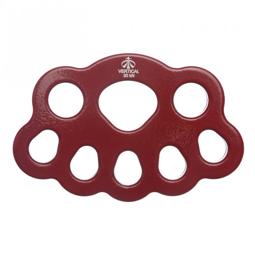  Такелажная пластина средняя Вертикаль красный в Тюмени  