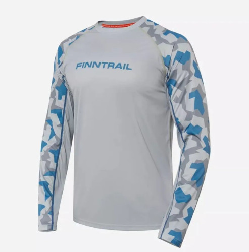 Лонгслив Finntrail Wave 6612 Grey в Тюмени