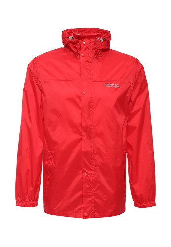 Куртка Regatta от дождя десткая Pack It Jkt II красный (5-6)