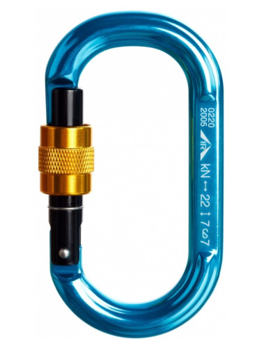  Карабин овал алюминиевый с муфтой (Keylock) в Тюмени  