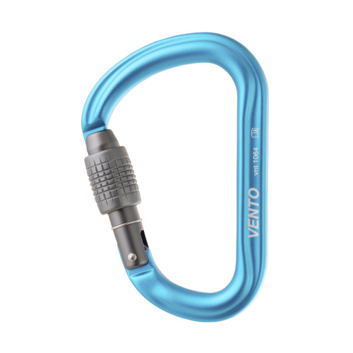  Карабин Венто Большой с резьбовой муфтой синий в Тюмени  