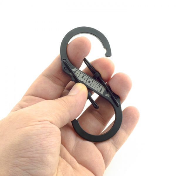 Карабин Следопыт 9см.двойной,сталь