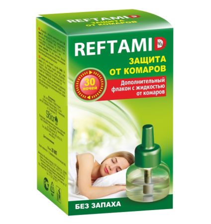 Сменный флакон с жидкостью для фумигатора Рефтамид