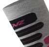 Купить Носки LENZ Skiing 2.0 Light Grey/Pink 