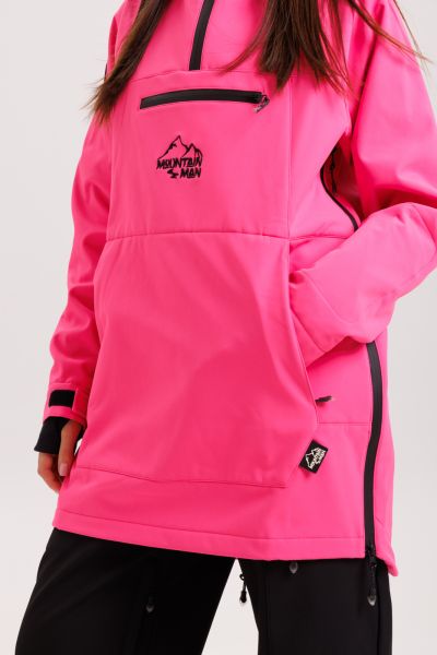 Анорак сноубордический MountainMan Barbie розовый неон в Тюмени