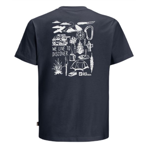 Футболка JW DISCOVER Т М синий