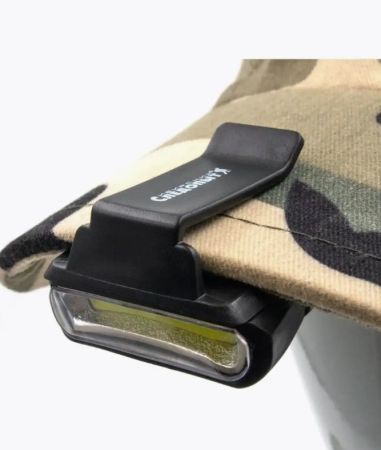 Фонарь для кепки Следопыт-Позитрон,1 COB,2х2032