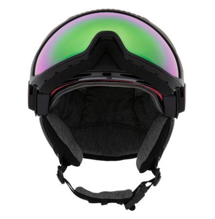 Шлем с визором Alpina Alto Qv Black Matt(Cobalt Green)