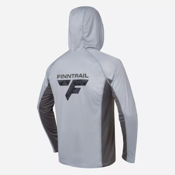 Лонгслив Finntrail мужской Wave Big Logo 6614 Grey в Тюмени