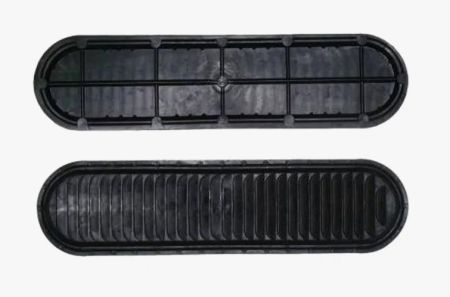 Лыжи охот.дерево-пластик "Охотник" 175см,шир.150мм+крепление+амортизатор