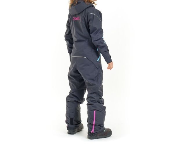 Комбинезон сноубордический Dragonfly Premium Woman Black-Pink 2023 в Тюмени