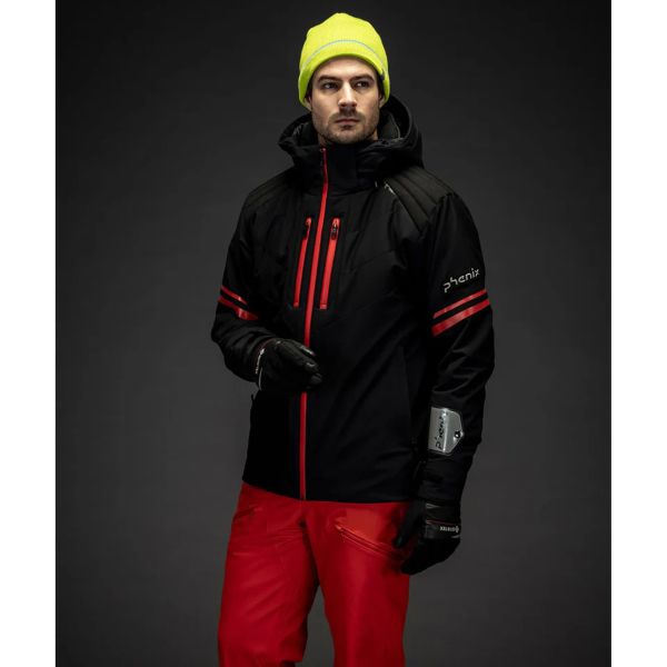 Куртка горнолыжная Phenix Traction с капюшоном BK в Тюмени