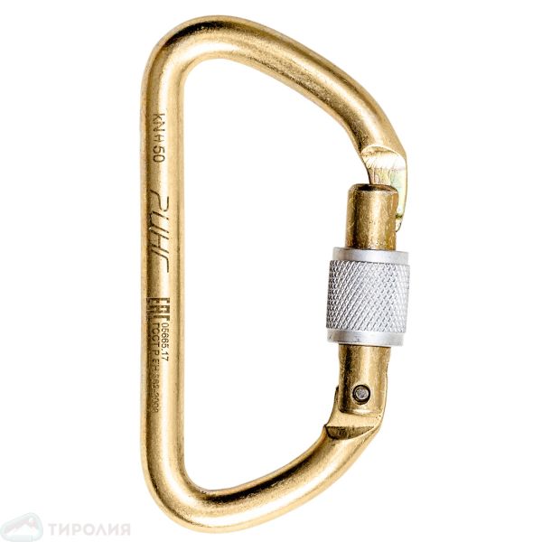  Карабины Ринг сталь трапеция (keylock) 5000 (10шт) в Тюмени  
