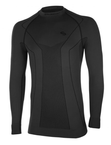 Футболка Brubeck Extreme Thermo LS1529М черный в Тюмени