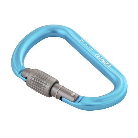  Карабин Венто Большой с резьбовой муфтой синий в Тюмени  