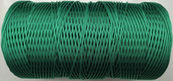  Шнур ПА плетеный 16-ти пр.с ПА серд.d 3мм зеленый,синий в Тюмени  