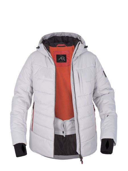Куртка зимняя женская стеганная Нева светло-серый в Тюмени