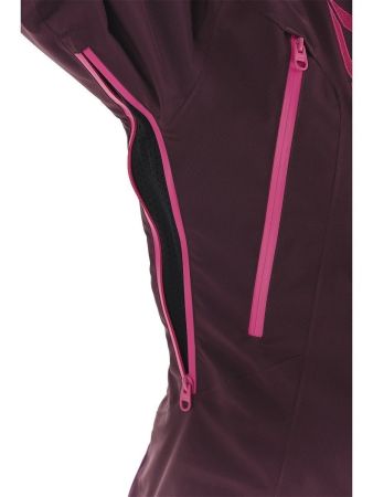 Комбинезон сноубордический Dragonfly Premium Woman Purple&Brown в Тюмени