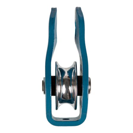  Блок-ролик алюминиевый с фиксированными щечками Ice Rock в Тюмени  