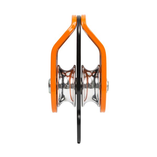  Блок-ролик Вертикаль двойной дюралевый с подшипником в Тюмени  