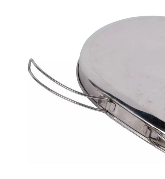 Набор котлов Роза Ветров 3шт нерж.(3,3;4,5;6 )крышки с ручками