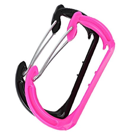  Карабин Вертикаль развесочный Краб розовый в Тюмени  