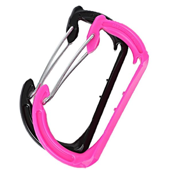  Карабин Вертикаль развесочный Краб розовый в Тюмени  