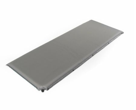 Коврик Следопыт самонадувающийся 188x66x5cм стандарт,бирюзовый/серый