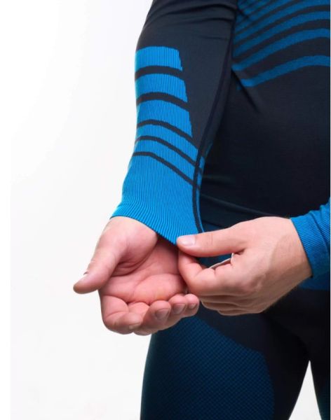 Комплект термобелья X-Line Sport мужской черный с синим NEW в Тюмени