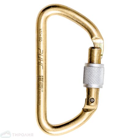  Карабины Ринг сталь трапеция (keylock) 5000 (10шт) в Тюмени  