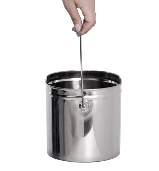 Котел Роза Ветров 7,5л.низкий нерж.крышка с ручками