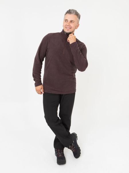 Куртка-анорак Rosomaha флисовая (шоколад фактурный)