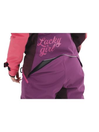Комбинезон сноубордический Dragonfly Premium Woman Purple&Brown в Тюмени