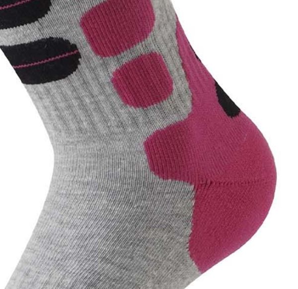 Купить Носки LENZ Skiing 2.0 Light Grey/Pink в Тюмени