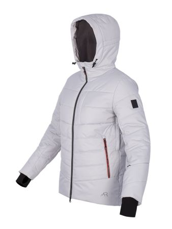 Куртка зимняя женская стеганная Нева светло-серый в Тюмени