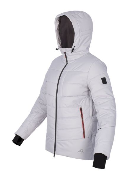 Куртка зимняя женская стеганная Нева светло-серый в Тюмени