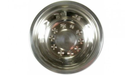 Миска Следопыт нерж.d-23см,h-5,9см,1700мл