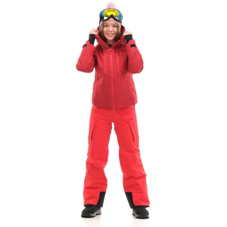 Брюки горнолыжные Dragonfly Gravity Premium Woman Red Fluo в Тюмени
