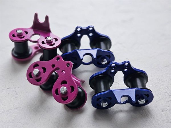  Ролик GURU Treck V2 для навесной переправы синий в Тюмени  