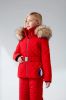 Куртка горнолыжная Poivre Blanc с иск.мехом W21-1003-JRGL/A красный в Тюмени