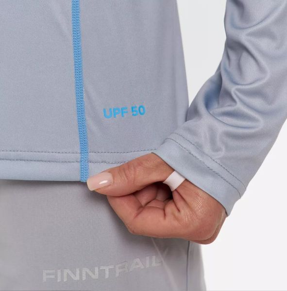 Лонгслив Finntrail женский Venus Hood W 6621 LightBlue в Тюмени